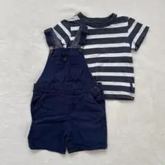 半袖　サロペット　ザラベイビー　半ズボン　H&M ZARA