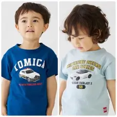 プティマイン トミカ 半袖Tシャツ 100 2枚セット