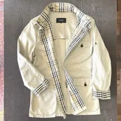 極美品 BURBERRY BLACK LABEL ジャケット ハーフコート M