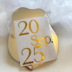 【9月20日のみ特別価格】ウェルカムミラーステッカー /ウェディング /結婚式