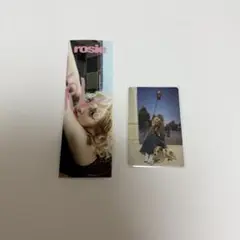 rosie ロゼ popup 特典 トレカ PHOTOISM セット