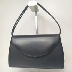 極美品　kitamura　キタムラ　フォーマルバッグ　ブラック　レザー