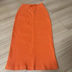 チャオパニックティピー夏でも快適-3キロ見えすっきりシルエットリブスカート