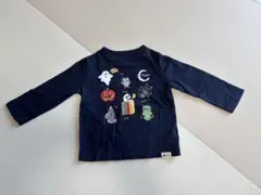 GAP ハロウィン長袖Tシャツ ネイビー