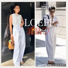 2025年最新】loeff ロエフ コットンツイル 2タックパンツの人気