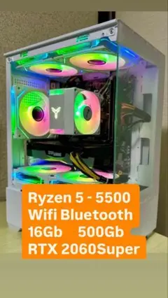 Ryzen 5 5500 //16g// RTX2060Super// 500g