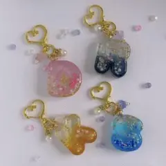 ピンク イニシャルキーホルダー D【Daisuke】 名前入り