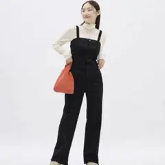 ベアトップサロペットパンツ GU ブラック XL