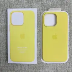 新品未使用· iPhone 13 Pro シリコンケース レモンゼスト