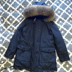 【美品】WOOLRICH ダウンコート ネイビー S