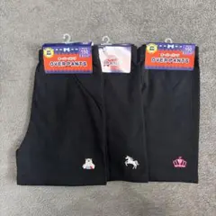 新品　キッズオーバーパンツ 150cmサイズ　黒 3枚