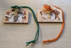 モフサンド ごりにゃく トレーディング鈴付き絵馬ストラップ