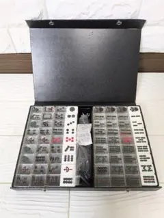 [未使用品】透明麻雀牌　鷲巣麻雀 麻雀セット