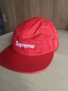 【シュプリーム 】Jacquard Camp Cap 赤