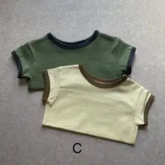 &pal 2P ringer Tee Tシャツ