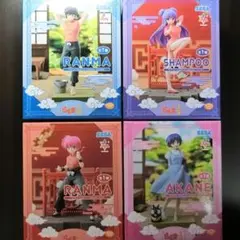 『匿名配送』らんま & シャンプー & あかね Luminasta フィギュア