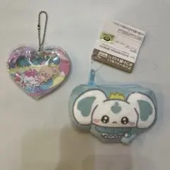 ぷちきゅあ シャカシャカチャーム、みにみにポーチ2点セット