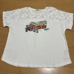 チップとデールTシャツ　ナルミヤ　ブルークロス