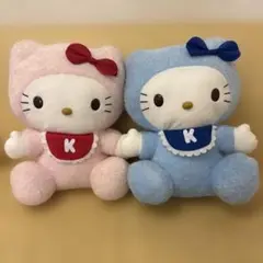 激レア ハローキティ ベビー キティ BIGぬいぐるみ 2個セット