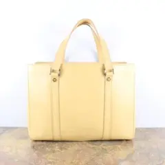 CELINE オールドセリーヌロゴ総柄レザーハンドバッグ