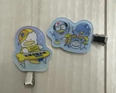 ドンペン　タキシードサム　ペックル　クリップ　どんぺん　はぴだんぶい