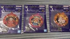 一番くじ ワンピース 未来島エッグヘッド J賞 アクリルチャーム　３個セット