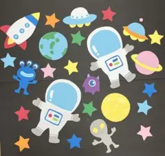 宇宙　壁面飾り　大！（本日最終日！セール中です）