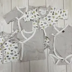 ベビー肌着セット 出産準備 短肌着 コンビ肌着 ボディ肌着 50～60cm