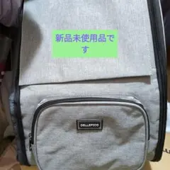 DELLEPICO グレーキャリーバッグ 新品未使用