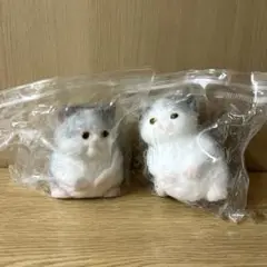 リアルキャット　猫　スクイーズ　2体セット