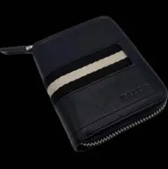 BALLY バリー ラウンドファスナー ミニ財布 コインケース カードケース