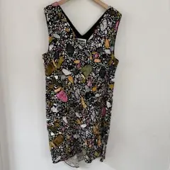ロンドン購入 BIMBA Y LOLA 総柄 ノースリーブワンピース　チュニック