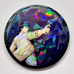 冴羽獠①　缶バッジ　40周年記念POPUPSTORE　マルイ　シティーハンター