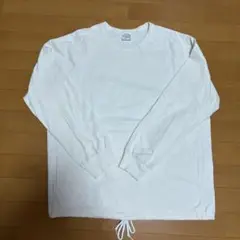 Authentic Wear ホワイト長袖トレーナー