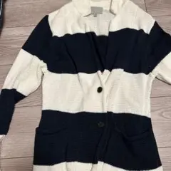 BEAUTY & YOUTH ストライプカーディガン S