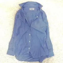 極美品 フリーサイズ ドゥーズィエムクラス 長袖シャツ ストライプ レディース