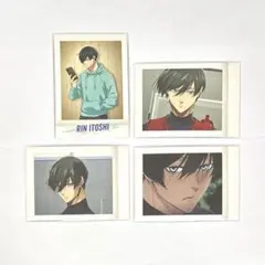 ブルーロック vol.2 ぱしゃこれ カード チェキ 糸師凛 4枚セット ①