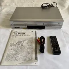 TOSHIBA SD-V700 VHS/DVDコンボデッキ 07年製 - メルカリ