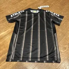 8/21で削除！ATHLETA ストライププラシャツ 半袖 新品未使用　Ｓサイズ