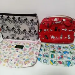 ポーチ　MINTON　ミッキー　シモジマ　リサ風など