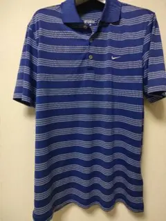 NIKE GOLF ナイキゴルフ ボーダー 半袖 ポロシャツ メンズ L