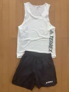 adidas TERREX ランニングウエア　上下セット　メンズ　Mサイズ