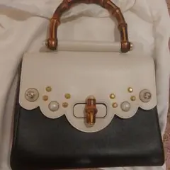 GUCCI♡パールバンブーバッグ