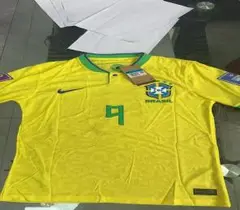 ブラジル代表 2022W 杯ホームジャージ L 9 番 新品