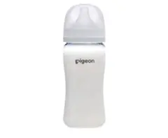 Pigeon 300ml 哺乳瓶 T-エステルガラス風