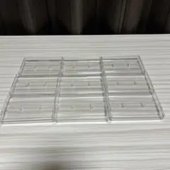カセットテープケース 透明 9個セット