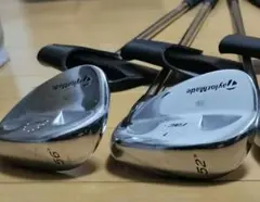 TaylorMade ウェッジ 52° 56° グリップ新品！ヘッドカバー付き
