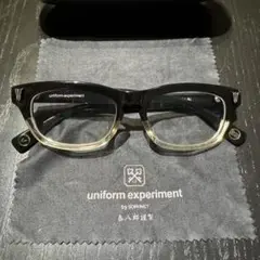 【明日の朝までセール】泰八郎謹製 UNIFORM EXPERIMENT 眼鏡 明日の朝までセール】泰八郎謹製 UNIFORM EXPERIMENT 眼鏡