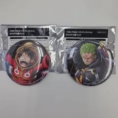 ONE PIECE ルフィ 缶バッジ