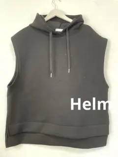 Helm レディース トップス ウレタン ノースリーブ 重ね着 オーバーサイズ
